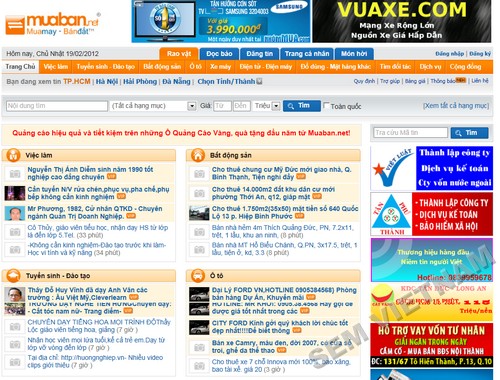 muaban 10 Website mua bán trực tuyến hàng đầu tại Việt Nam
