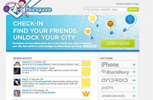 1272254514 foursquare 300x195 10 xu hướng trên Web 2010