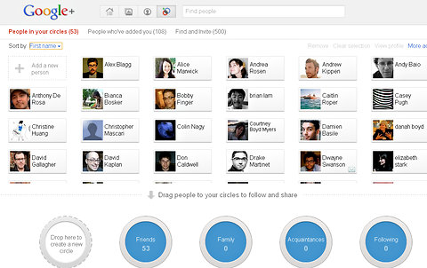 Google Plus1 Các tính năng nỗi bật của Google Plus