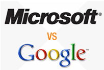 Microsoft vs Google 