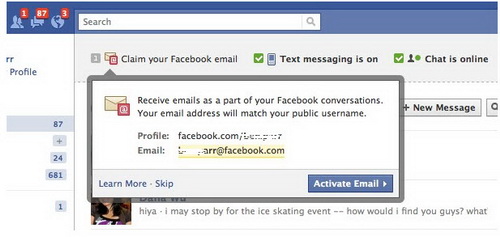 facebook mail