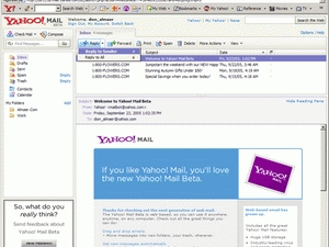 Yahoo quyết định nâng cấp dịch vụ thư điện tử