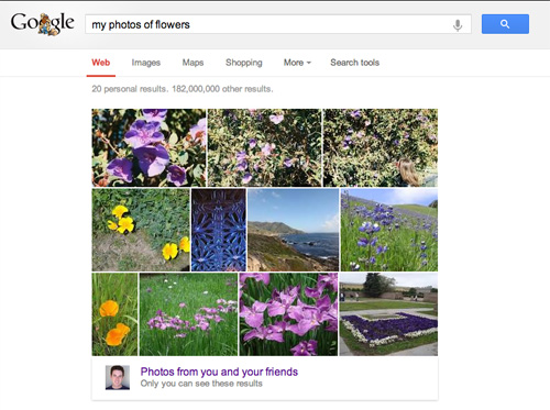 Bổ sung tính năng tìm nhanh ảnh cá nhân trên Google Search